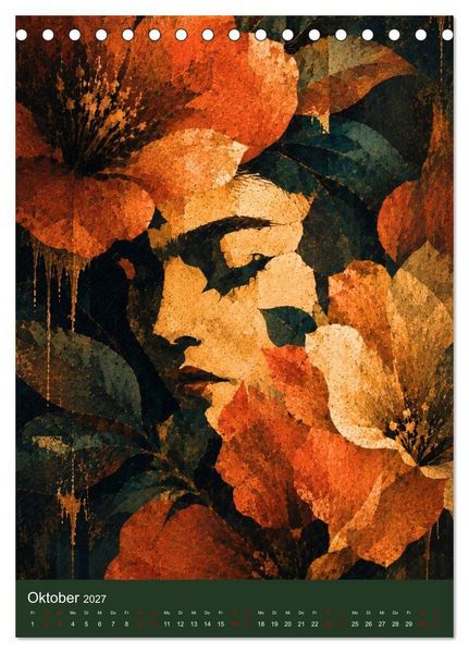 Produktbild: Die vielen Gesichter eines Traums: Ein Jahr voller leiser Verwandlungen (Tischkalender 2027 DIN A5 hoch), CALVENDO Monatskalender