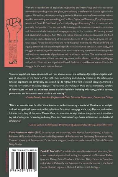 Produktbild: Marx, Capital, and Education