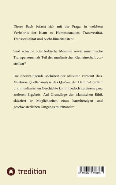 Produktbild: Islam und Homosexualit&auml;t: