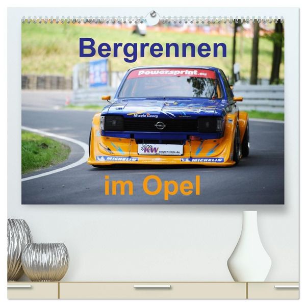 Produktbild: Bergrennen im Opel (hochwertiger Premium Wandkalender 2027 DIN A2 quer), Kunstdruck in Hochglanz