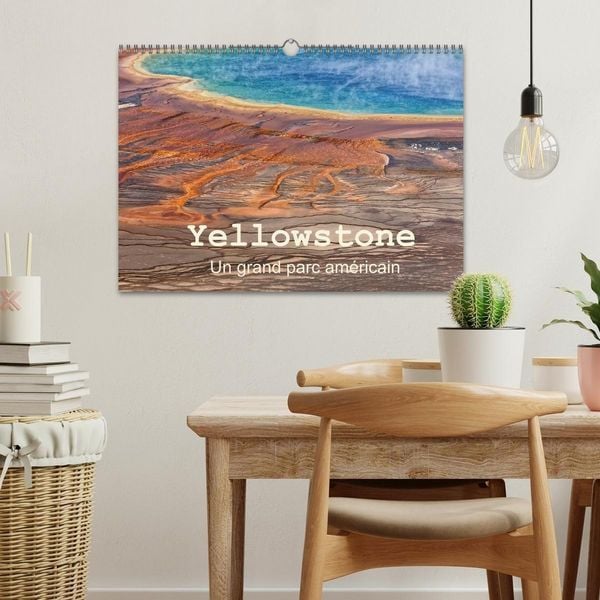 Produktbild: Yellowstone Un grand parc am&eacute;ricain (Calendrier mural 2027 DIN A3 vertical), CALVENDO calendrier mensuel