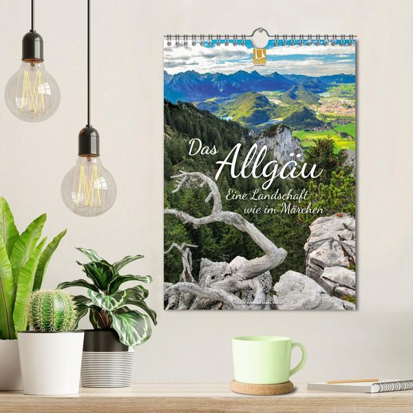 Produktbild: Das Allg&auml;u &ndash; eine Landschaft wie im M&auml;rchen (Wandkalender 2026 DIN A4 hoch), CALVENDO Monatskalender