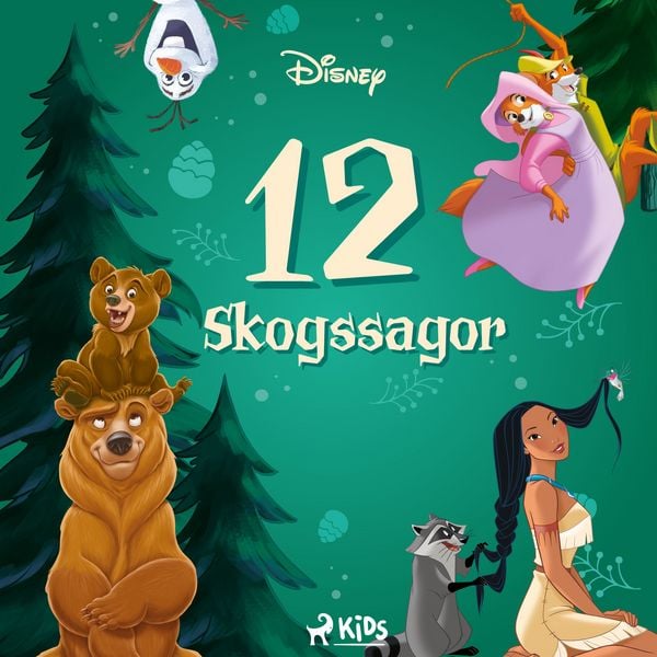 Produktbild: Disney: 12 skogssagor