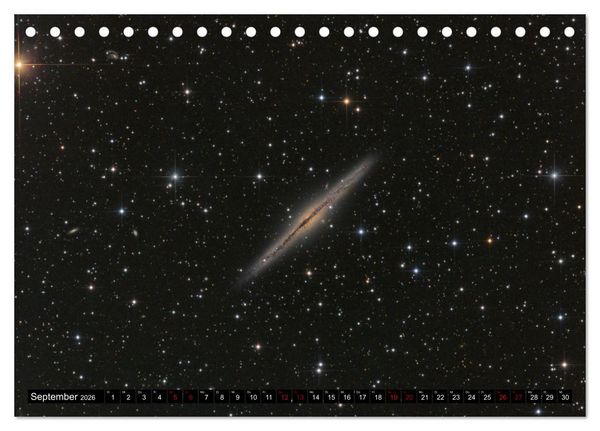 Produktbild: Deep-Sky Fotografie (Tischkalender 2026 DIN A5 quer), CALVENDO Monatskalender