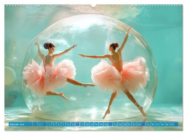 Produktbild: Meditativ und fantasievoll (Wandkalender 2026 DIN A2 quer), CALVENDO Monatskalender