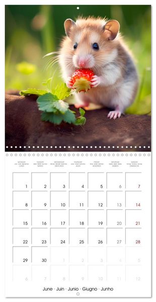 Produktbild: Sweet HAMSTERS (Wall Calendar 2026 12 &times; 12 Inch) CALVENDO 12 Month Wall Calendar