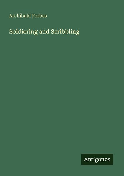 Produktbild: Soldiering and Scribbling