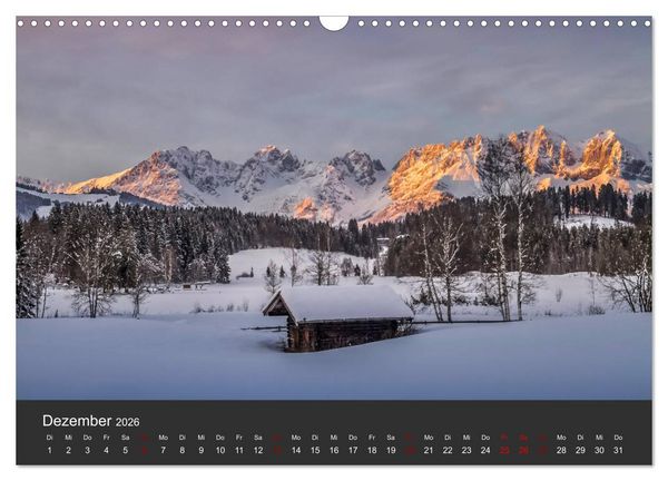 Produktbild: Der Wilde Kaiser, das Kletterparadies bei Kitzb&uuml;hel (Wandkalender 2026 DIN A3 quer), CALVENDO Monatskalender