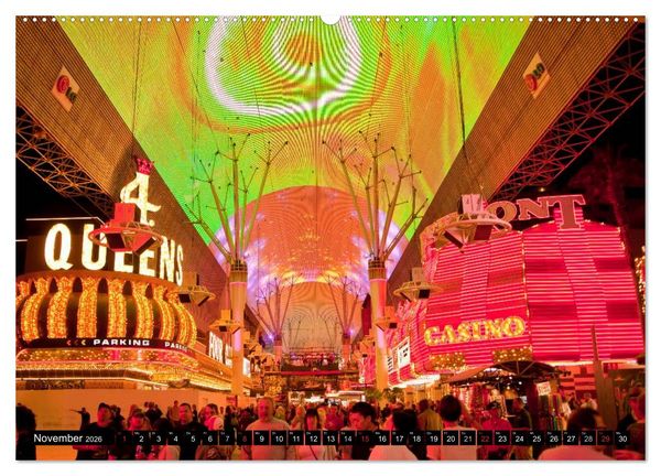 Produktbild: Las Vegas (Wandkalender 2026 DIN A2 quer), CALVENDO Monatskalender
