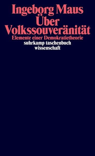 Produktbild: &Uuml;ber Volkssouver&auml;nit&auml;t