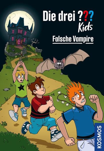 Die drei ??? Kids, 94, Falsche Vampire, Gebundene Ausgabe von Ulf Blanck, Franckh-Kosmos, 978-3-440-17643-6