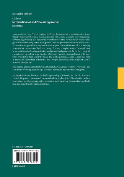 Produktbild: Introduction to Food Process Engineering