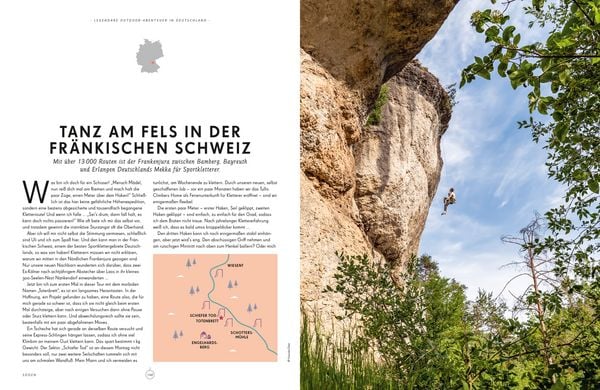 Produktbild: Lonely Planet Bildband Legend&auml;re Outdoorabenteuer in Deutschland