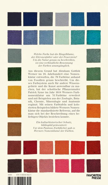 Werners Nomenklatur der Farben' von 'Patrick Syme' - Buch - '978-3
