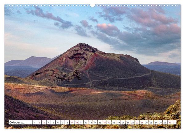 Produktbild: Lanzarote - Zwischen Asche und Atlantik (Wandkalender 2027 DIN A2 quer), CALVENDO Monatskalender
