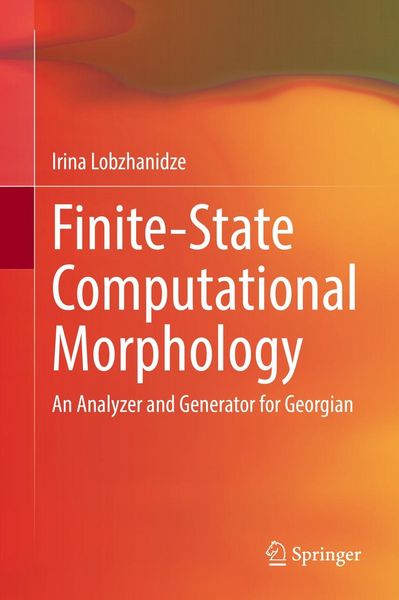 Produktbild: Finite-State Computational Morphology