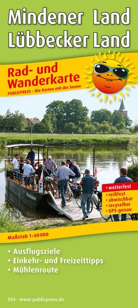 Mindener Land - Lübbecker Land, Sonstige von , KOMPASS freytag und berndt, 9783899205947