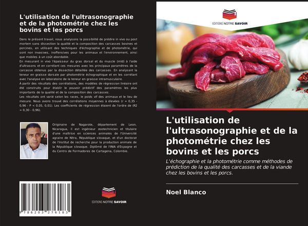 Produktbild: L'utilisation de l'ultrasonographie et de la photom&eacute;trie chez les bovins et les porcs