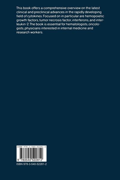 Produktbild: Cytokines in Hemopoiesis, Oncology, and AIDS