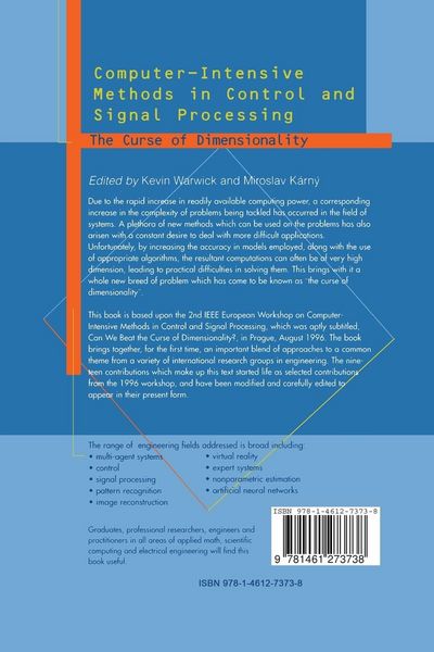 Produktbild: Computer Intensive Methods in Control and Signal Processing