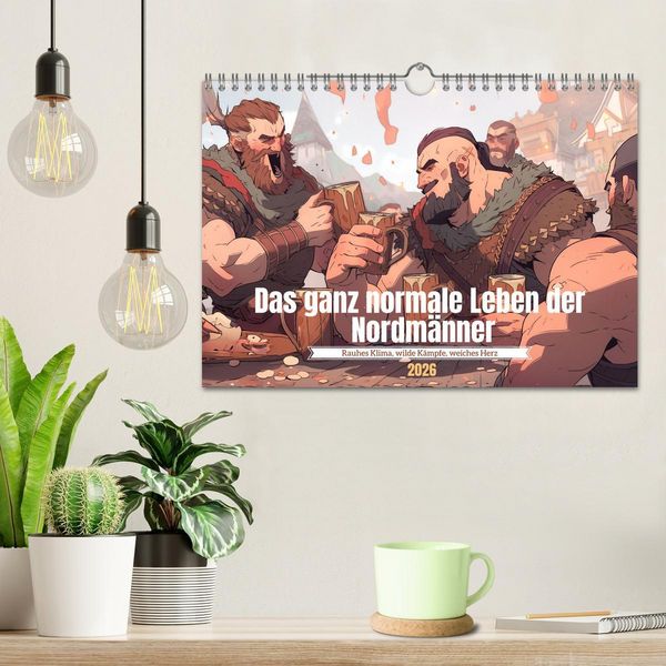 Produktbild: Das ganz normale Leben der Nordm&auml;nner (Wandkalender 2026 DIN A4 quer), CALVENDO Monatskalender