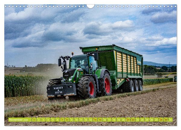 Produktbild: Landwirtschaft - Maisernte (Wandkalender 2026 DIN A3 quer), CALVENDO Monatskalender