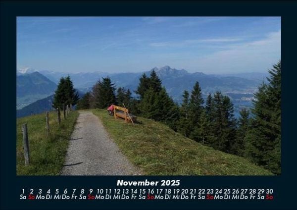 Produktbild: Wanderlust 2025 Fotokalender DIN A5