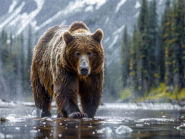 Produktbild: CALVENDO Puzzle Auf Futtersuche | 1000 Teile Lege-Gr&ouml;&szlig;e 64x48cm Foto-Puzzle f&uuml;r gl&uuml;ckliche Stunden