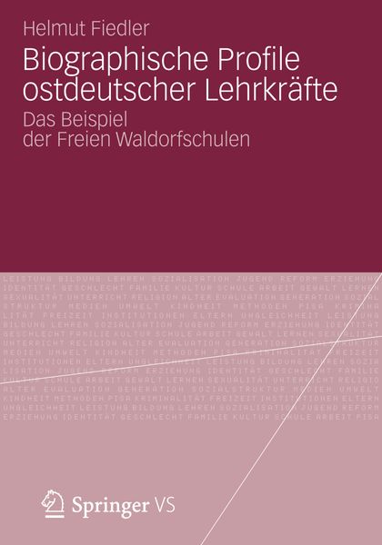 Produktbild: Biographische Profile ostdeutscher Lehrkr&auml;fte