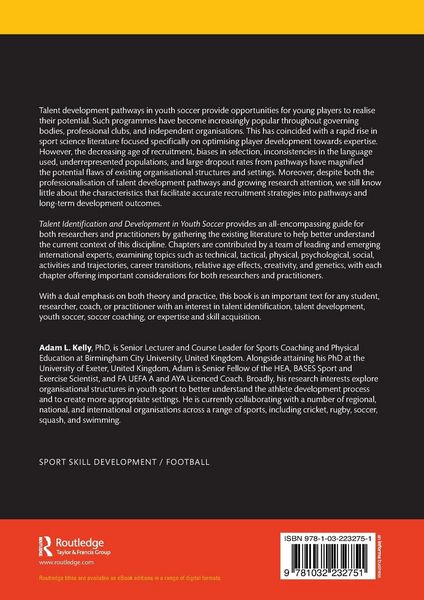 Produktbild: Talent Identification and Development in Youth Soccer