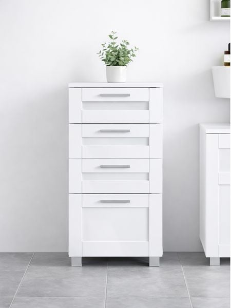 Produktbild: Midischrank Schubladen Nilari 76 x 38 x 28 cm