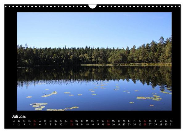 Produktbild: Schweden 2026 (Wandkalender 2026 DIN A3 quer), CALVENDO Monatskalender