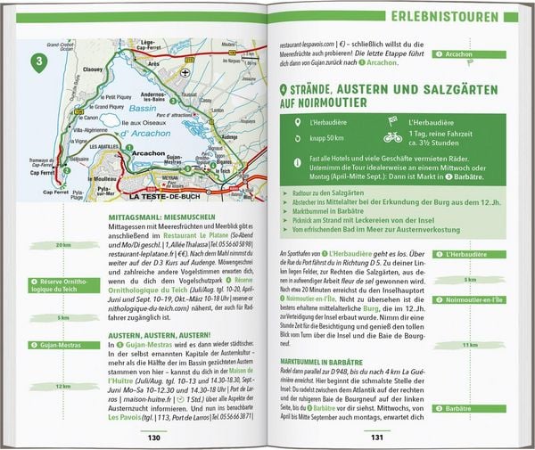 Produktbild: MARCO POLO Reisef&uuml;hrer Franz&ouml;sische Atlantikk&uuml;ste