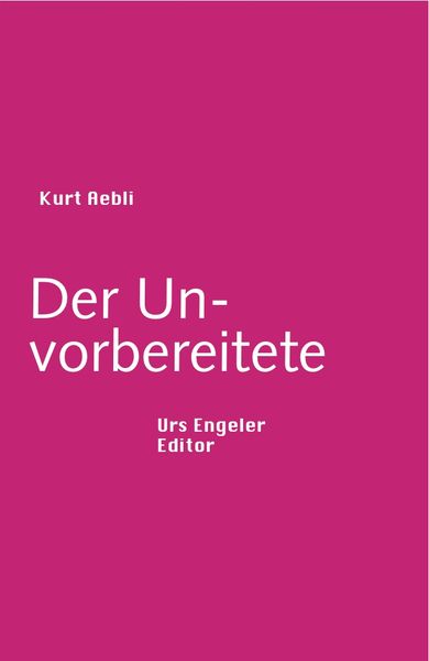 Produktbild: Der Unvorbereitete