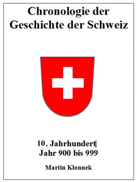 Produktbild: Chronologie Schweiz 10