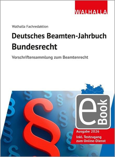 Produktbild: Deutsches Beamten-Jahrbuch Bundesrecht Jahresband 2026