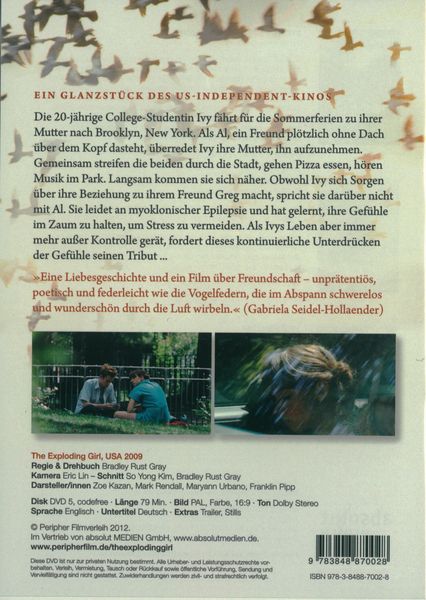 Produktbild: The Exploding Girl (OmU)
