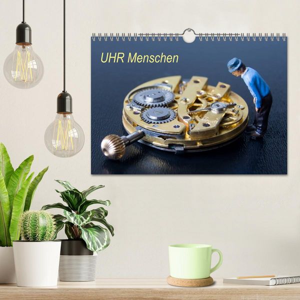 Produktbild: UHR Menschen (Wandkalender 2026 DIN A4 quer), CALVENDO Monatskalender
