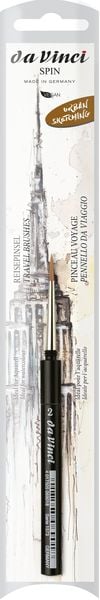Produktbild: da Vinci Pinsel COSMOTOP-SPIN Aquarellpinsel, Serie 1573 Gr. 2, sogenannter Reisepinsel