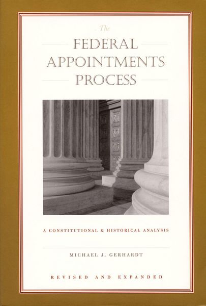 Produktbild: The Federal Appointments Process