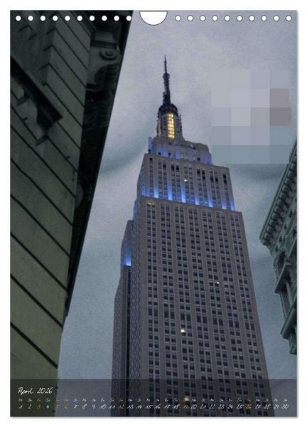 Produktbild: Big Apple Akt (Wandkalender 2026 DIN A4 hoch), CALVENDO Monatskalender