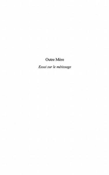 Produktbild: Outre Mere