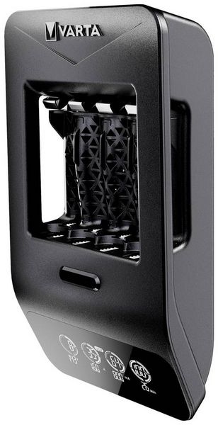 Produktbild: Varta LCD Smart Charger+ 4x 56706 Rundzellen-Ladeger&auml;t NiMH Micro (AAA), Mignon (AA)