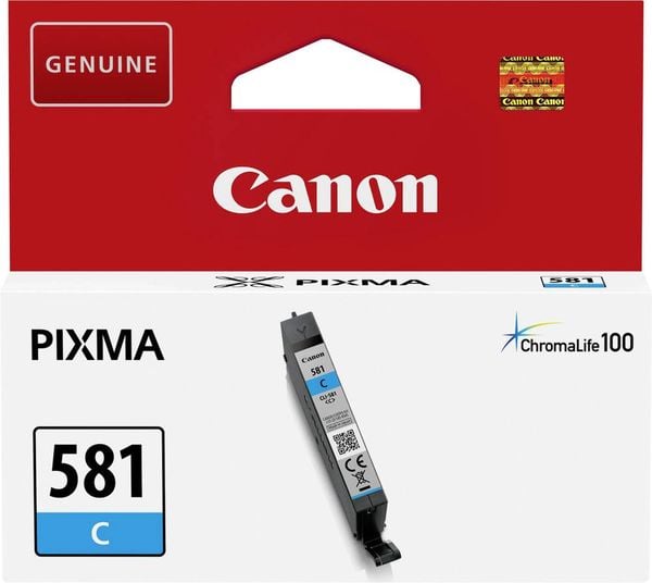 Canon Druckerpatrone CLI-581C Original Cyan 2103C001