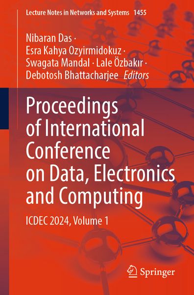 Produktbild: Proceedings of International Conference on Data, Electronics and Computing