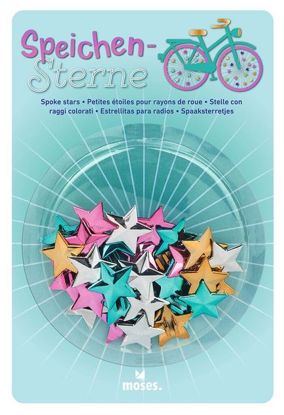 Produktbild: Speichenclips Herzen & Sterne