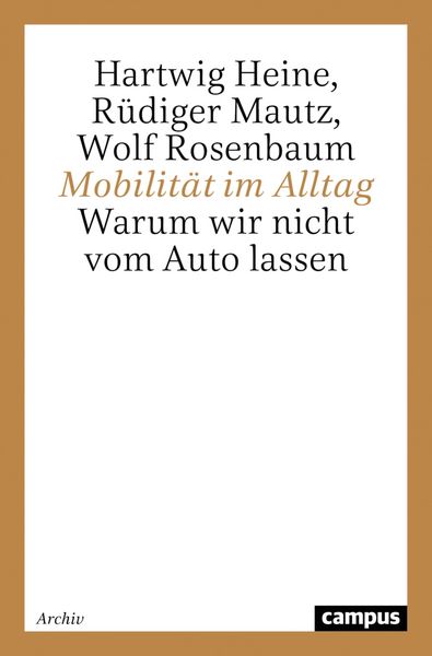 Produktbild: Mobilit&auml;t im Alltag