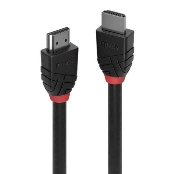 LINDY HDMI Anschlusskabel HDMI-A Stecker 1.00m Schwarz 36771 8K UHD HDMI-Kabel