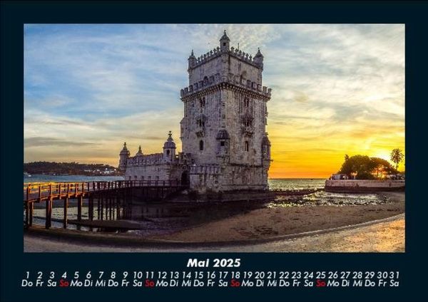 Produktbild: Lissabon 2025 Fotokalender DIN A5