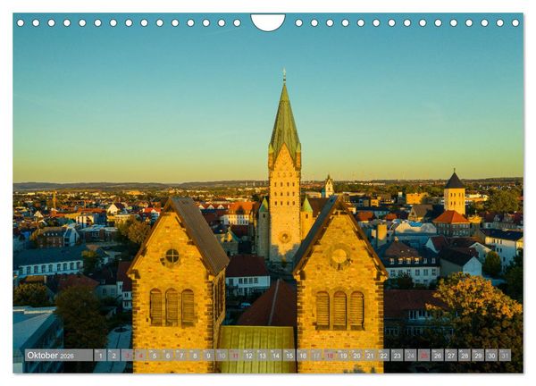 Produktbild: Ein Blick auf Paderborn (Wandkalender 2026 DIN A4 quer), CALVENDO Monatskalender